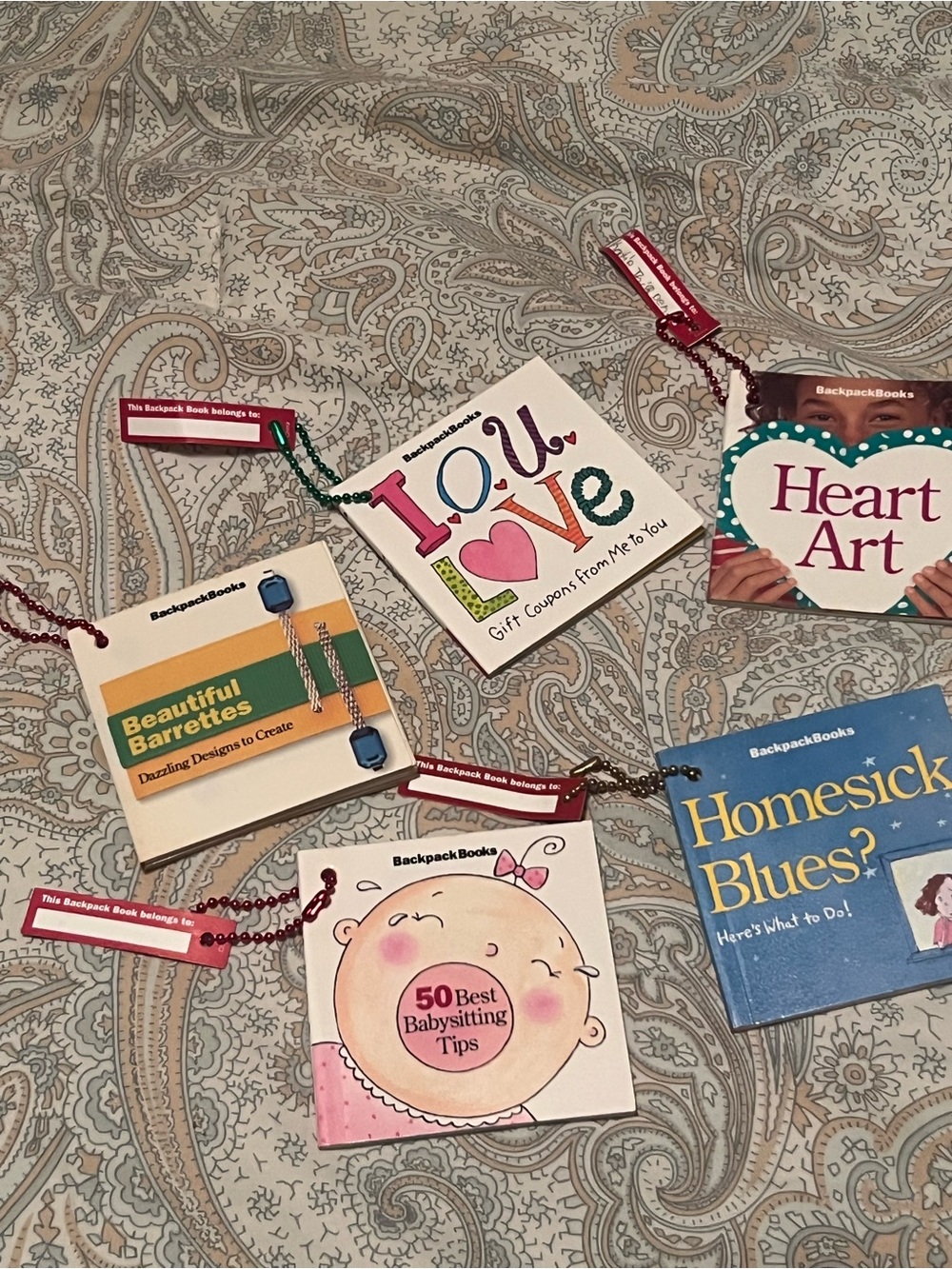 American Girl BackpackBooks Mini Book Lot Vintage 1990s